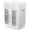 Clear White-1.3 QT(20 Pack), variant on 1.3 Qt 6 Pack Small StorBPlastic Container Stackable Box With Lids For Organizing r White