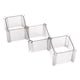 thumbnail image 5 of 6 unids/set ropa interior sujetador calcetines almacenamiento caja de plástico organizador caja escritorio cajón divisor café, 5 of 8