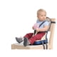 thumbnail image 4 of Silla De Comedor De Tela Oxford Impermeable Plegable Portátil A La Moda Para Bebés Y Niños Pequeños matsuzay  BA000626-03, 4 of 6