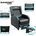 thumbnail image 2 of Waleaf Gaming Recliner Chair for Adults, PU Leather Home Theater Seating Video Game Chairs for Living Room Ergonomic Racing Style Single Movie Gamer Lounge Sofa, 2 of 6