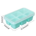 thumbnail image 2 of Mashaouyo Clearance Popsicles Molds Ice Box Plastic Ice Tray Mould Sealed Homemade Freezer Box Mini Ice Cube Mould, 2 of 8