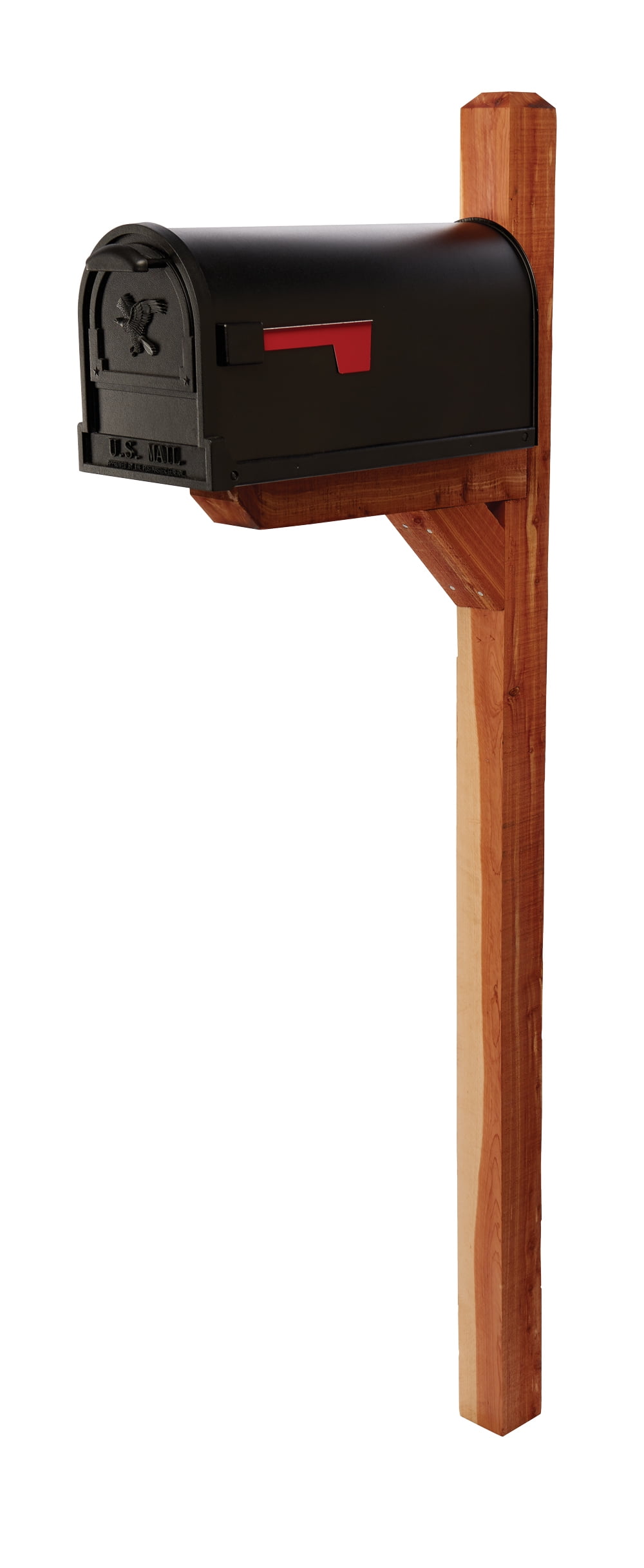 Mailboxes & Slots Home Cedar DriveIn Mailbox Post Kit tagumdoctors.edu.ph