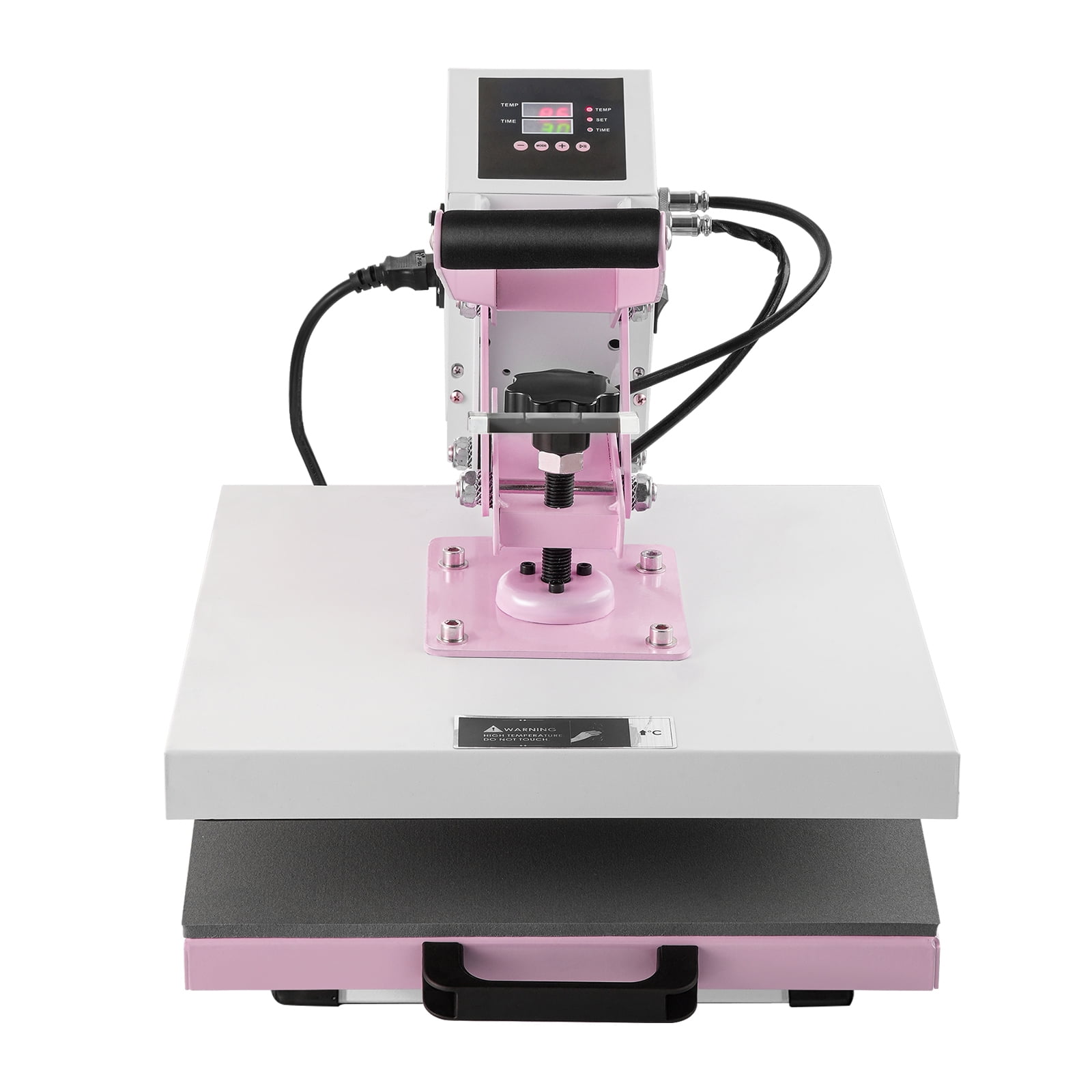 KFFKFF Heat Press Machine, 15 x 15 inch Electronic Heat Imprinting Device, Slide Out Heat Transferring Equipment, Quick and Uniform Warming, Dual-Layer Insulation Cotton, Heat Transferring Equipment