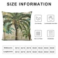 thumbnail image 5 of Chilfamy Tropical Palm Banana Tree Decorative Pillow Covers Hawaii Coconut Tree Throw Pillow Covers Vintage Cushion Case  for Living Room Indoor Outdoor Decor, 5 of 5