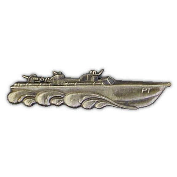 Eagle Emblems P16119 Pin - Ship, USN, P.T. - Pewter - 2.625 in.