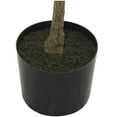 thumbnail image 4 of DecMode 70" Artificial Eucalyptus Tree in Realistic Leaves and Black Pot, 4 of 7