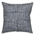 thumbnail image 2 of Creative Products Sketch Lines Blue 18 x 18 Indoor / Outdoor Pillow, 2 of 3