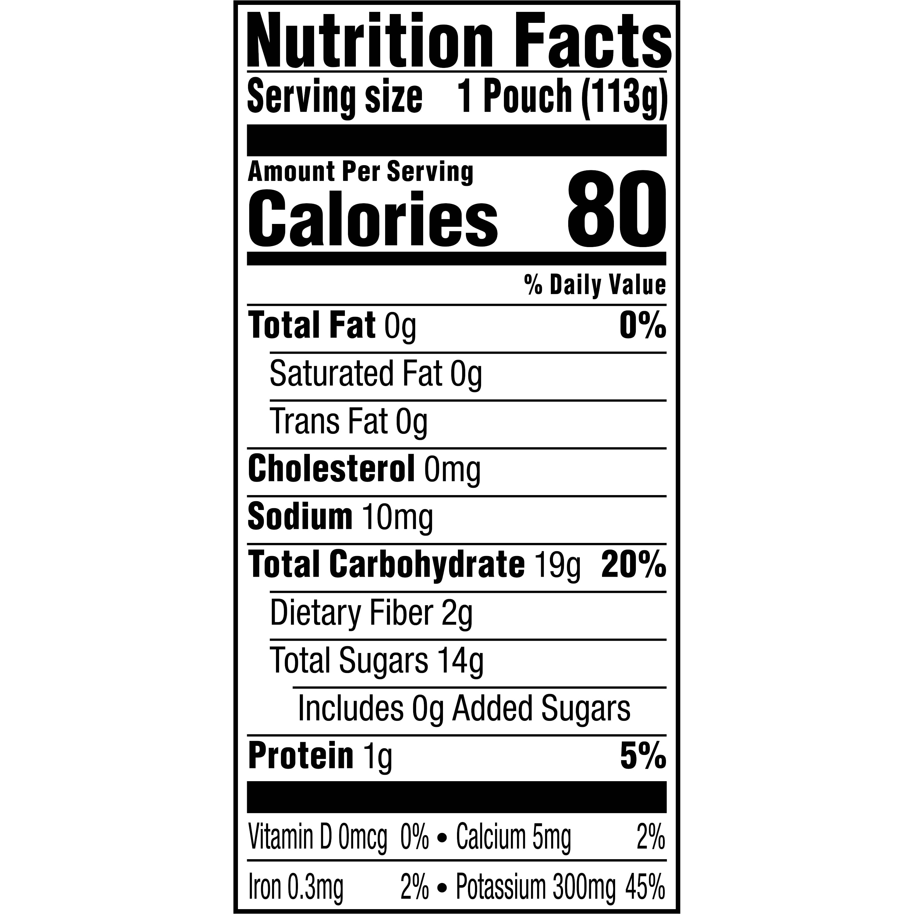 Plum Organics Stage 2 Organic Baby Food Pouches: Peach, Banana, Apricot - 4 oz, 6 Pack