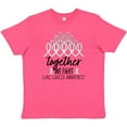 thumbnail image 3 of Inktastic Together, We Fight Lung Cancer Awareness Youth T-Shirt, 3 of 5