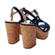 thumbnail image 3 of Sandalias T-Bar azul marino para mujer con plataforma Dorothy Gaynor 26.5 Dorothy Gaynor Sandalias T-Bar azul marino para mujer con plataforma Dorothy Gaynor 26.5, 3 of 6