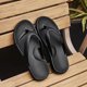 thumbnail image 3 of Chanclas de EVA para hombre, sandalias de playa duraderas para interiores y exteriores, zapatillas antideslizantes para parejas, Sandalias planas informales cómodas de verano, 3 of 7