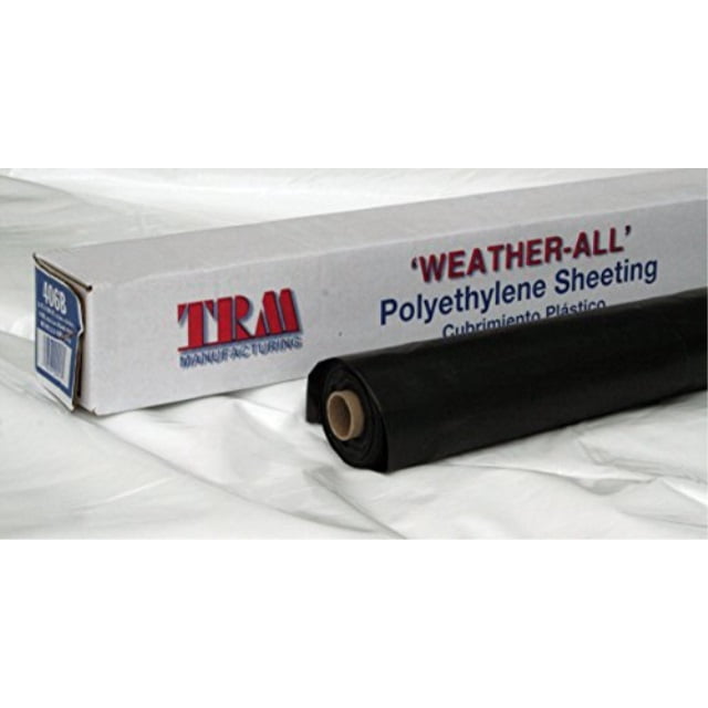 trm manufacturing 606b weatherall 6 mil poly plastic