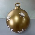 thumbnail image 2 of Pelota Inflable Bola inflable de Navidad de PVC de 60 cm, adornos de bola de soplado de Navidad grande para patio (D), 2 of 5
