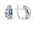 thumbnail image 5 of Leander Twist Drop Earrings for Women, Cubic Zirconia, 5 of 6
