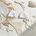thumbnail image 2 of Women Swimsuit Two Pieces Bathing Suit Halterneck Swimwears Quick Drying Swimming Costume for Beach Activity Pool XL, 2 of 5