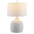 thumbnail image 2 of SAFAVIEH Veleri 24 in. Eclectic Table Lamp, White Speckle, 2 of 6