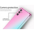 thumbnail image 3 of for Galaxy A15 5G Case: Women Girls with Screen Protector Reinforced Corners TPU Flexible Translucent Gradient Color Phone Cover for Galaxy A15 4G Case(Pink Teal), 3 of 11