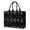 Moth and Sun Gothic Pattern, variant on Sun and Moon Gothic Pattern Beach Tote Bag, Picnic Tote with Inner Pocket & Removable Bottom, Padded Handles Gifts for Women Men