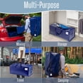 thumbnail image 5 of VENO 4 Pack Heavy Duty XL Foldable Moving Zipper Bag W/ Backpack Straps Alternative to Moving Box (Blue), 5 of 8