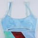 thumbnail image 3 of Mini vestido sexy con cuello halter y recorte para mujer Y2K Rainbow Girl Printed Backless Lace Up Bodycon Dress Vestidos de playa tropical Adepaton WRLF-95-1, 3 of 7