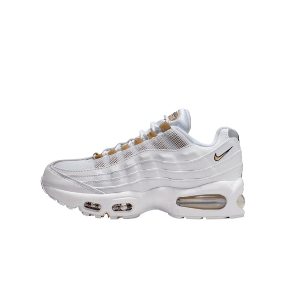 Nike Air Max 95 BB LTR White / Metallic Gold - Black  II4130-102 Grade-School Size 7