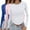 C, variant on Long Sleeve Shirts for Women 3 Pieces Women Basic Top Slim Baby Tee Round Neck Dupe Crop Layering Slim Top Blouse Aesthetic Streetwear Womens Shirts L S
