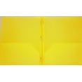 thumbnail image 4 of Pen+Gear Letter Size, 3-Prong, 2-Pocket Poly Folder, 9.4” x 11.4”, Yellow, 4 of 7