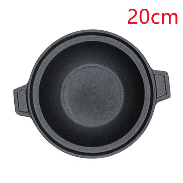 Livesture Special Cast Iron Pot For Claypot Rice General Purpose Pot