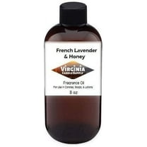 French Lavender & Honey Fragrance Oil 8 oz Bottle for Candle Making, Soap Making, Tart Making, Room Sprays, Lotions, Car Fresheners, Slime, Bath Bombs, Warmers