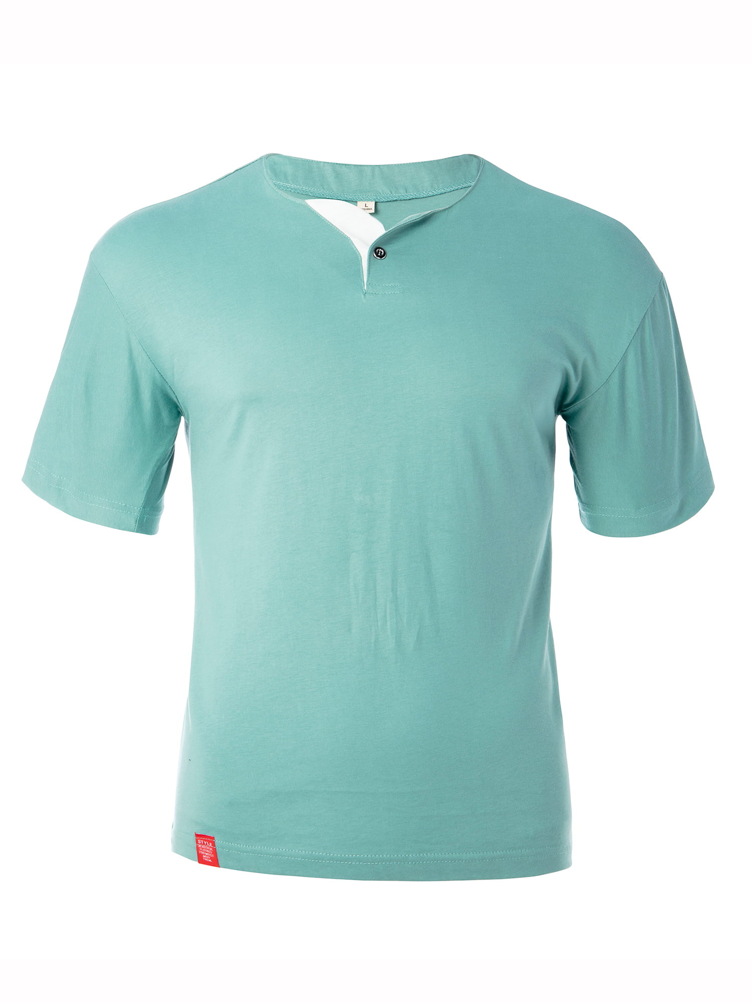 Youloveit Men's T Shirts Stretch Short Sleeve Workout Tee Casual Cotton Tee Shirts Slim Fit Shirt - Walmart.com
