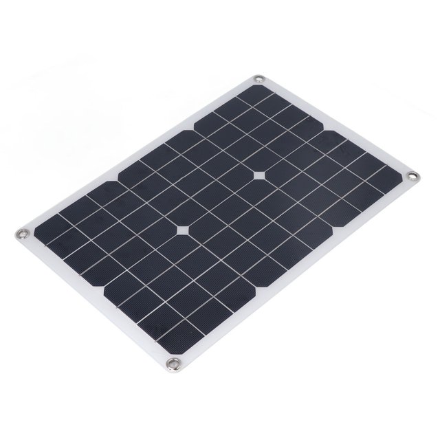 Panel Solar, Tablero Solar Impermeable 1.2A Construido En Diodo De Bloqueo 20W Para Fuente De Alimentación ANGGREK Otros