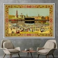 thumbnail image 6 of Kaaba, Canvas Print, Canvas Wall Art, 3d Canvas, Muslim Housewarming Art, Muslim Gift Wall Decor, Islamic Gift Canvas Art, Canvas Wall Decor - Gallery Wrapped, 6 of 9