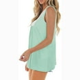 thumbnail image 7 of Babysbule Womens Tank Tops Fashion Women's Summer V-Neck Casual Solid Tank Tops Sleeveless Blouse, 7 of 7