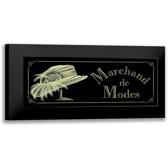 Jones, Catherine 14x8 Black Modern Framed Museum Art Print Titled - Marchand de Modes