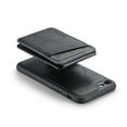 thumbnail image 3 of for iPhone 7 / 8 / SE 2020 / SE 2022 Wallet Case, Detachable Credit Card Holder [RFID Blocking] [Compatible with MagSafe] Premium PU Leather Kickstand Back Flip Magnetic Clasp Shockproof Case, Black, 3 of 10