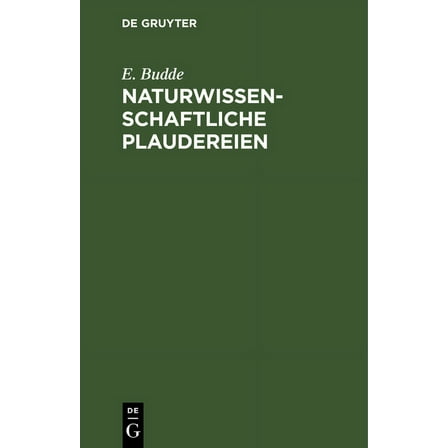 Naturwissenschaftliche Plaudereien, (Hardcover)
