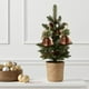 thumbnail image 4 of Christmas Double Bells Ornament | Wrought Iron Decorative Bell | Red Green Coffee Gray | Intricate Pattern | Hanging Tree Pendant | 8CM Diameter | Durable Rustproof Home Holiday Décor, 4 of 6