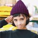 thumbnail image 5 of Minnieouse Sombrero Unisex mezclas de algodón sólido cálido HIP HOP sombreros de punto hombres gorras de invierno mujeres Skullies gorros para Sombreros morado oscuro Minnieouse AP000123-03, 5 of 6