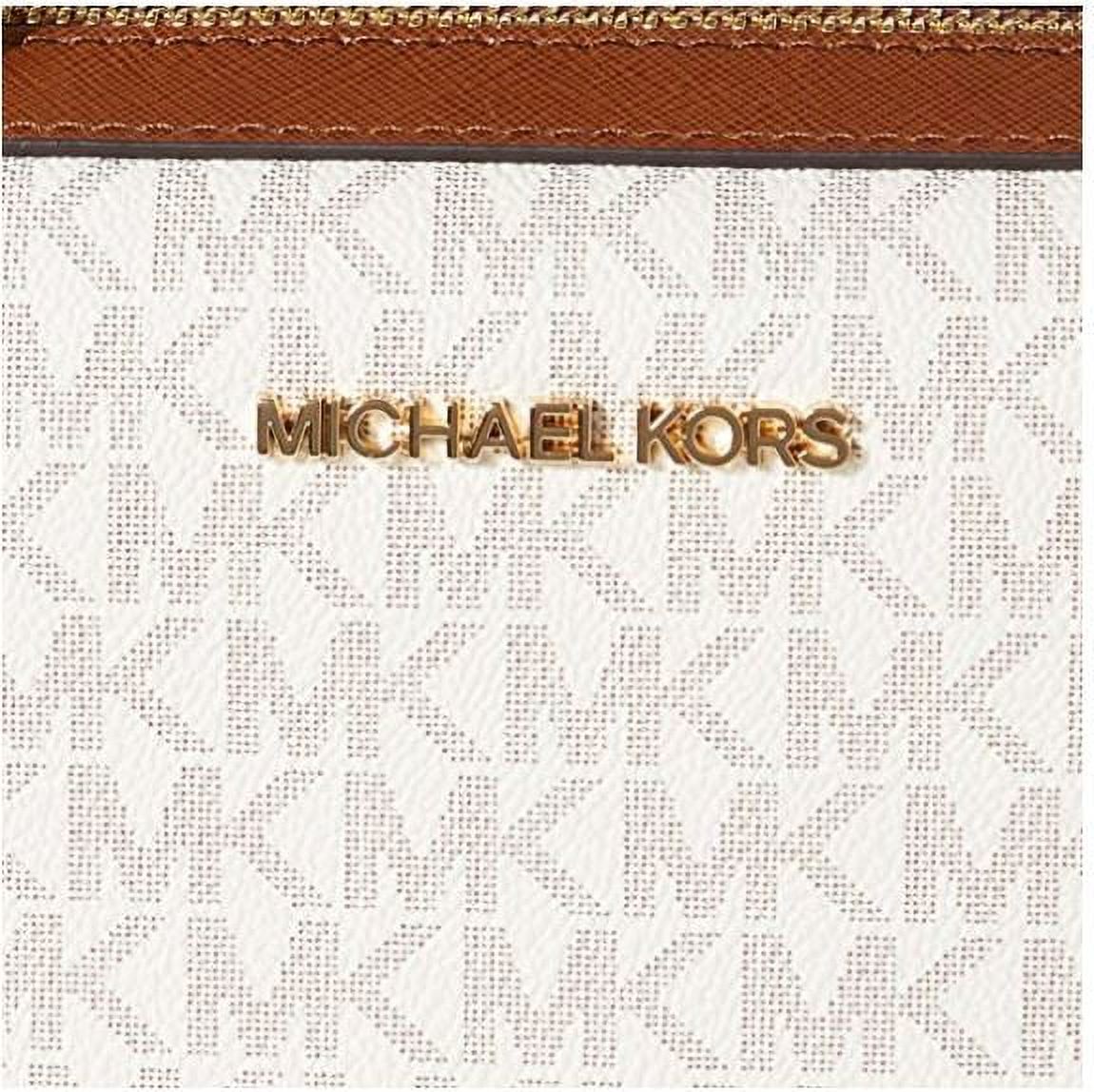 Michael Kors Jet Set Large Crossbody Bag, Off-White photo 3