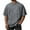 Gray #5, variant on Zimjoy Big and Tall Shirts for Men Fashion Short Sleeve Oversized T-Shirts for Men Casual Loose Fit Clothes Crewneck Lightweight Tops, Black L