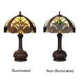 thumbnail image 4 of CHLOE Lighting Tiffany-Style Antique Dark Bronze 1-Light Victorian Table Lamp 12" Shade, 4 of 8