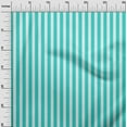 thumbnail image 3 of oneOone Polyester Spandex Turquoise Blue Fabric Stripes Quilting Supplies Print Sewing Fabric By The Yard 56 Inch Wide, 3 of 4