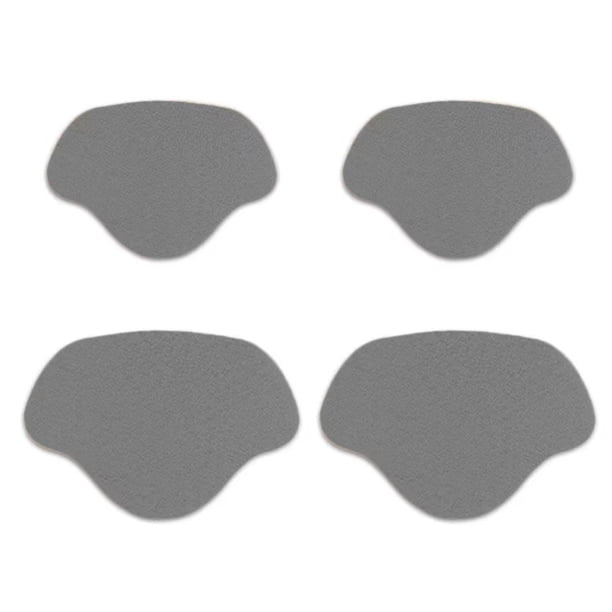 Ygjytge Parche Autoadhesivo Protector Del Talón Las Deporte 4 Uds. para Reparación Agujeros Zapatos (gris)