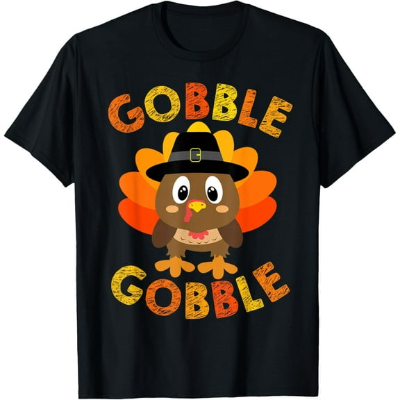 Premium model-Unisex-100% cotton-Gobble Gifts Thanksgiving Shirts Women Men Toddler Girl Boy T-Shirt