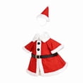 thumbnail image 4 of AYktou Christmas Porch Geese Outfits for 23 Inch Lawn Statue, Porch Goose Costumes - Santa Reindeer Hat and Goose Coat Set, Lawn Goose Clothes for Garden Yard Patio Xmas Winter Holiday Decor, 4 of 9
