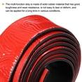 thumbnail image 5 of Uxcell 2"W x 1/8"T x 8'L Adhesive Rubber Strips Solid Neoprene Rubber Strips Sheet, 5 of 6