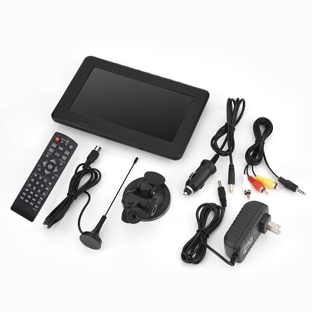 Téléviseur portable VINGVO 12 pouces DVB-T-T2 - TV analogique numérique Téléviseur portable VINGVO 12 pouces DVB-T-T2 - TV analogique numérique