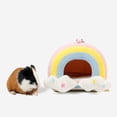thumbnail image 2 of Pet House Hammock Small Warm Bed Winter Swing Toy for Hamster Chinchilla Squirrel Sleeping Playing, 2 of 9