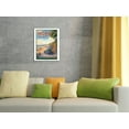 thumbnail image 4 of Santa Barbara’s Hope Ranch Beach - Sun-Kissed Ocean-Washed Playground - Vintage Travel Poster by Kerne Erickson - Bamboo Fine Art 290gsm Paper Print (Unframed) 18x24in, 4 of 4