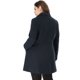 thumbnail image 5 of Abrigo De Doble BotonaduCon Cuello Vuelto TalGrande PaMujer Azul XXL, 5 of 6
